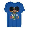 Zukünftiger HBCU-Absolvent Afroafrikanisches schwarzes Mädchen Kind Future College T-Shirt