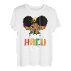 Zukünftiger HBCU-Absolvent Afroafrikanisches schwarzes Mädchen Kind Future College T-Shirt