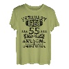 55. Geburtstag Geschenk Mann Mythos Legende Februar 1968 T-Shirt