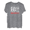Herren Worlds Best Farter I Mean Father Vatertags Geschenk Papa T-Shirt