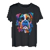 Colorful Boxer Splash Art Boxer Hundebesitzer T-Shirt