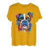 Colorful Boxer Splash Art Boxer Hundebesitzer T-Shirt