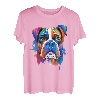Colorful Boxer Splash Art Boxer Hundebesitzer T-Shirt