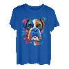 Colorful Boxer Splash Art Boxer Hundebesitzer T-Shirt