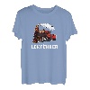 Lokführer Dampf Bahnübergang Zugführer Bahn Schienen Lustig T-Shirt