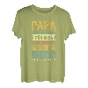 Herren Papa Vater Lustiges Spruch T-Shirt