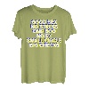Good Sex No Stress One Boo No Ex (Rückenprint) Rap Spruch T-Shirt