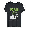 Herren Die Besten Papas fahren Quad Vater Papa Quadfahrer Vatertag T-Shirt