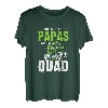 Herren Die Besten Papas fahren Quad Vater Papa Quadfahrer Vatertag T-Shirt