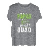 Herren Die Besten Papas fahren Quad Vater Papa Quadfahrer Vatertag T-Shirt