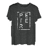 Herren Peter Minimalismus T-Shirt