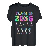 Class Of 2036 Graduate Vorschule Kindergarten Batikfärbung Kinder T-Shirt