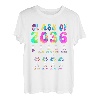 Class Of 2036 Graduate Vorschule Kindergarten Batikfärbung Kinder T-Shirt