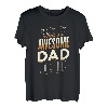 This is What an Awesome Dad Looks Like | Vater Papa Spruch T-Shirt