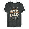 This is What an Awesome Dad Looks Like | Vater Papa Spruch T-Shirt