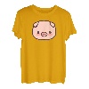 Hausschwein Baby Schwein Halloween Comic T-Shirt