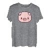 Hausschwein Baby Schwein Halloween Comic T-Shirt