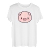 Hausschwein Baby Schwein Halloween Comic T-Shirt