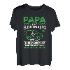 Herren Papa Mit Elektroauto Bessere Beschleunigung Elektroauto T-Shirt