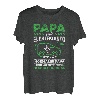 Herren Papa Mit Elektroauto Bessere Beschleunigung Elektroauto T-Shirt