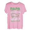 Herren Papa Mit Elektroauto Bessere Beschleunigung Elektroauto T-Shirt