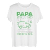Herren Papa Mit Elektroauto Bessere Beschleunigung Elektroauto T-Shirt