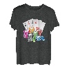 Poker Glücksspiel Spiel Karten Chips Casino Pokern Holdem T-Shirt