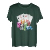 Poker Glücksspiel Spiel Karten Chips Casino Pokern Holdem T-Shirt