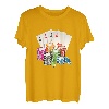 Poker Glücksspiel Spiel Karten Chips Casino Pokern Holdem T-Shirt