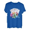 Poker Glücksspiel Spiel Karten Chips Casino Pokern Holdem T-Shirt