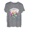 Poker Glücksspiel Spiel Karten Chips Casino Pokern Holdem T-Shirt