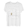 Herren Vatertagsgeschenk stolzer Papa vier Kinder lustiges Herren T-Shirt