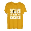 Herren Sie isst für Zwei ich trink für Drei T-Shirt