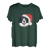 Border Collie Frohe Weihnachten T-Shirt