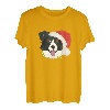 Border Collie Frohe Weihnachten T-Shirt