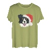 Border Collie Frohe Weihnachten T-Shirt