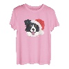 Border Collie Frohe Weihnachten T-Shirt