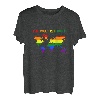 Die Welt Ist Bunt LGBTQ Regenbogen Homosexualität Schwul T-Shirt