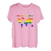 Die Welt Ist Bunt LGBTQ Regenbogen Homosexualität Schwul T-Shirt