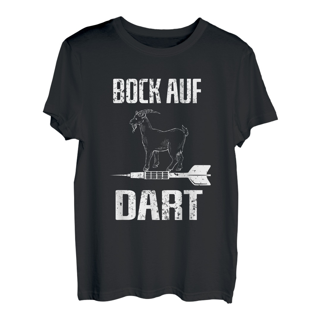 Bock auf Dart | Lustiger Spruch Dartsport Dartpfeile Darts T-Shirt