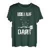 Bock auf Dart | Lustiger Spruch Dartsport Dartpfeile Darts T-Shirt