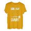 Bock auf Dart | Lustiger Spruch Dartsport Dartpfeile Darts T-Shirt