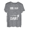 Bock auf Dart | Lustiger Spruch Dartsport Dartpfeile Darts T-Shirt
