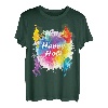 Happy Holi Festival Outfit für Indien Hindu-Frauen Kinder Männer T-Shirt