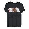 Schottisches Hochlandrind Kuh Offizielles Schlafshirt T-Shirt