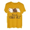 Schottisches Hochlandrind Kuh Offizielles Schlafshirt T-Shirt
