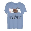 Schottisches Hochlandrind Kuh Offizielles Schlafshirt T-Shirt
