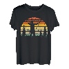 Bogenschießen Papa Bogenschütze Bester Vater Tagesgeschenk T-Shirt