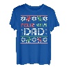 Herren Navi Dad Herren Feliz Navidad Weihnachten Shirt Passende Vater Geschenk