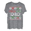 Herren Navi Dad Herren Feliz Navidad Weihnachten Shirt Passende Vater Geschenk